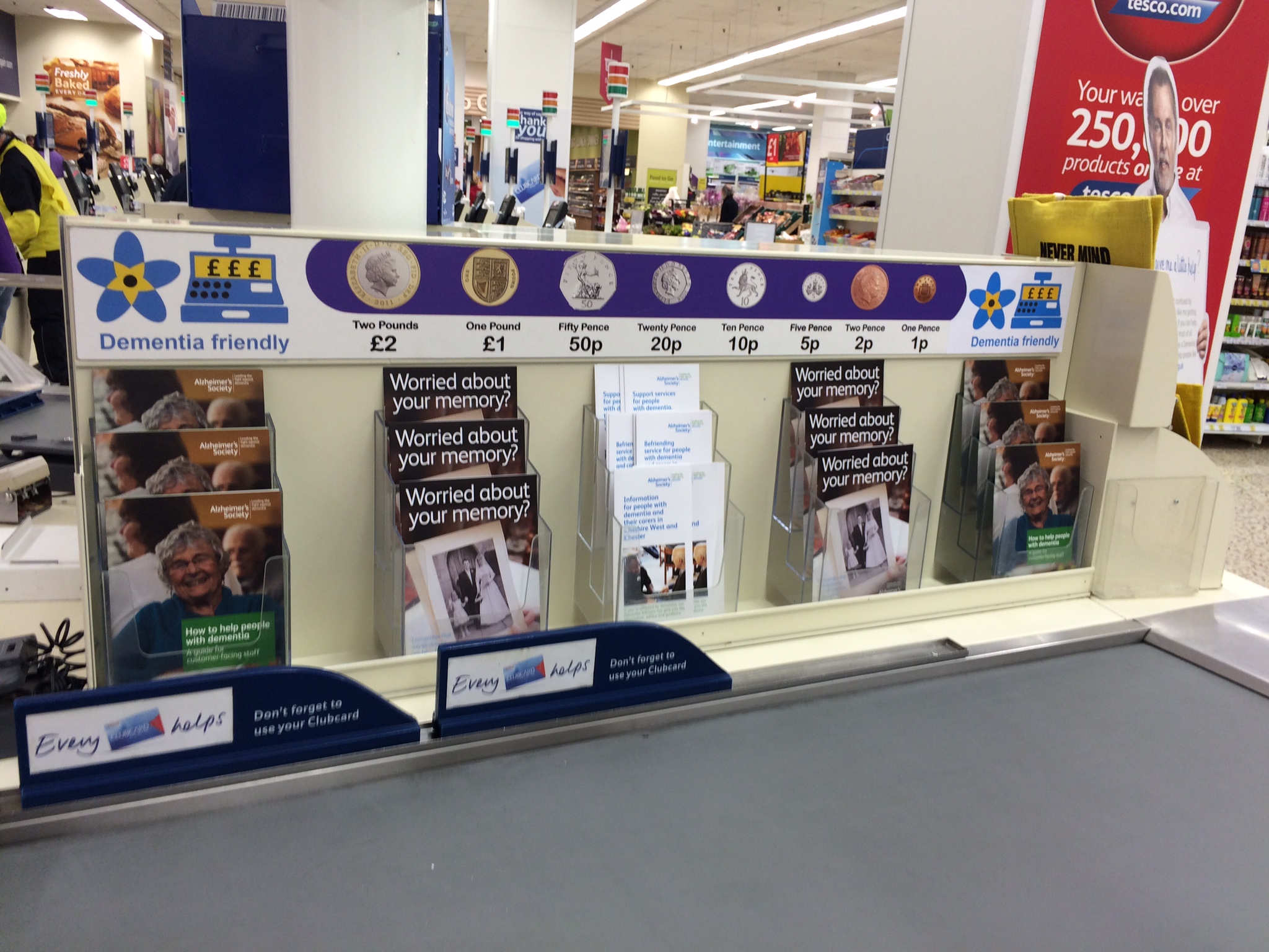 Tesco store launches “dementia-friendly” checkout design - Design Week