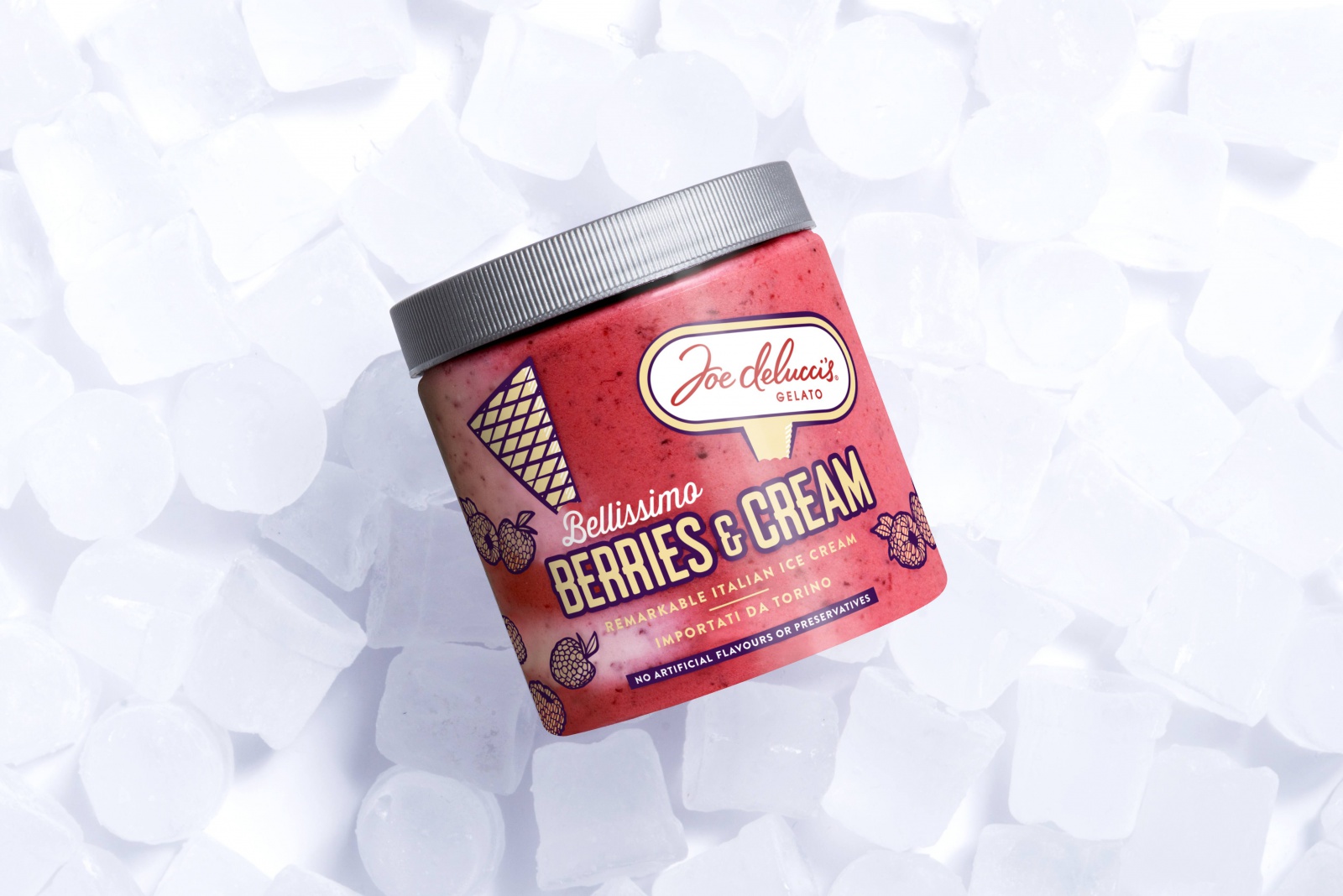 Joe Delucci’s gelato branding, by Aesop Design Week