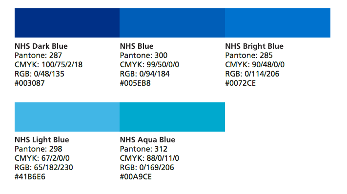 NHS Sets Strict Guidelines Around Use Of Its Visual Identity Design Week NHS Sets Strict Guidelines Around Use Of Its Visual Identity Design Week